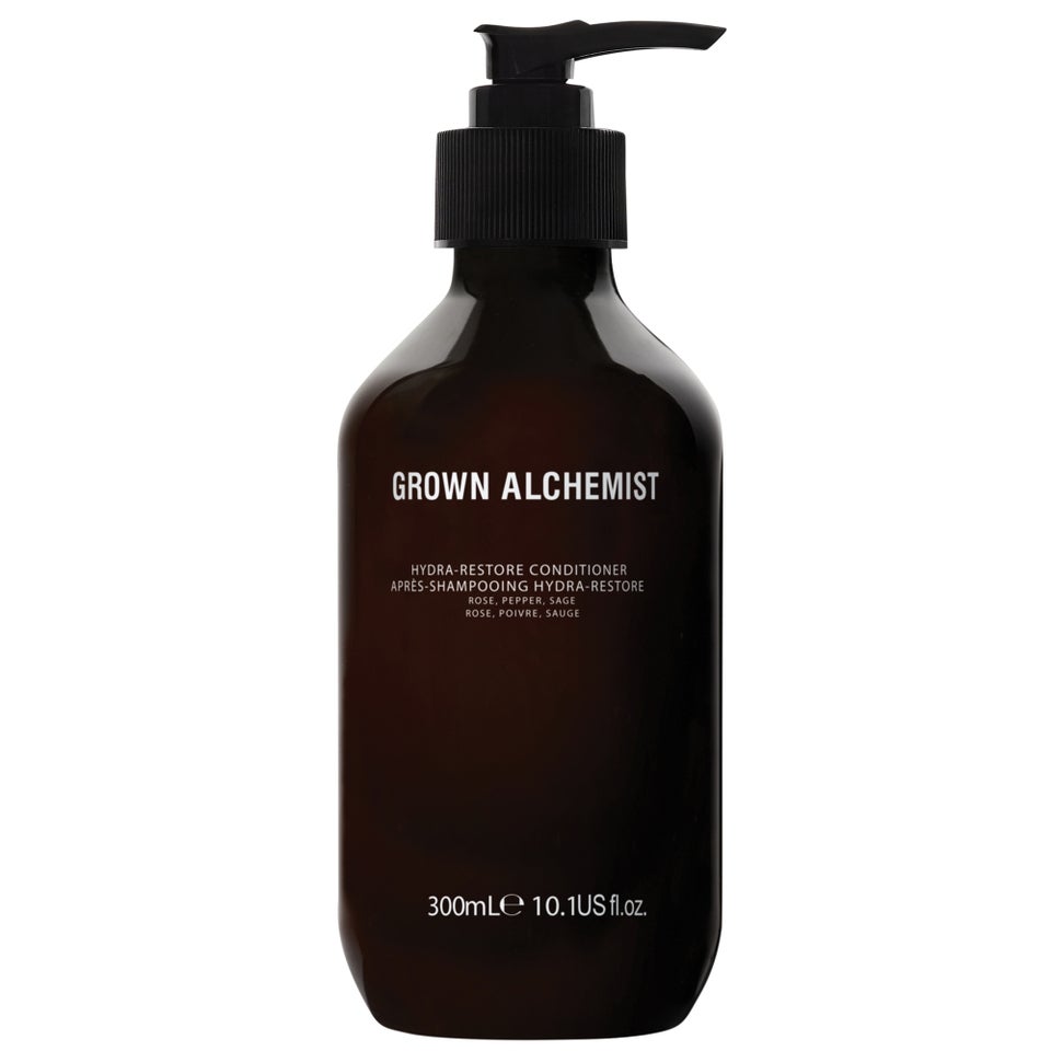 Grown Alchemist Hydra-Restore Deep Conditioner (300mL) - Neutral, soft rose-tinted cream.