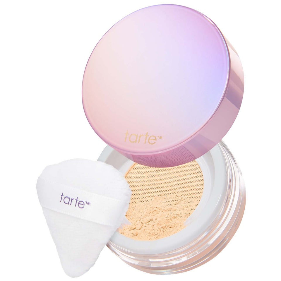 tarte creaseless loose setting & brightening powder Yellow 0.24 oz / 7 g