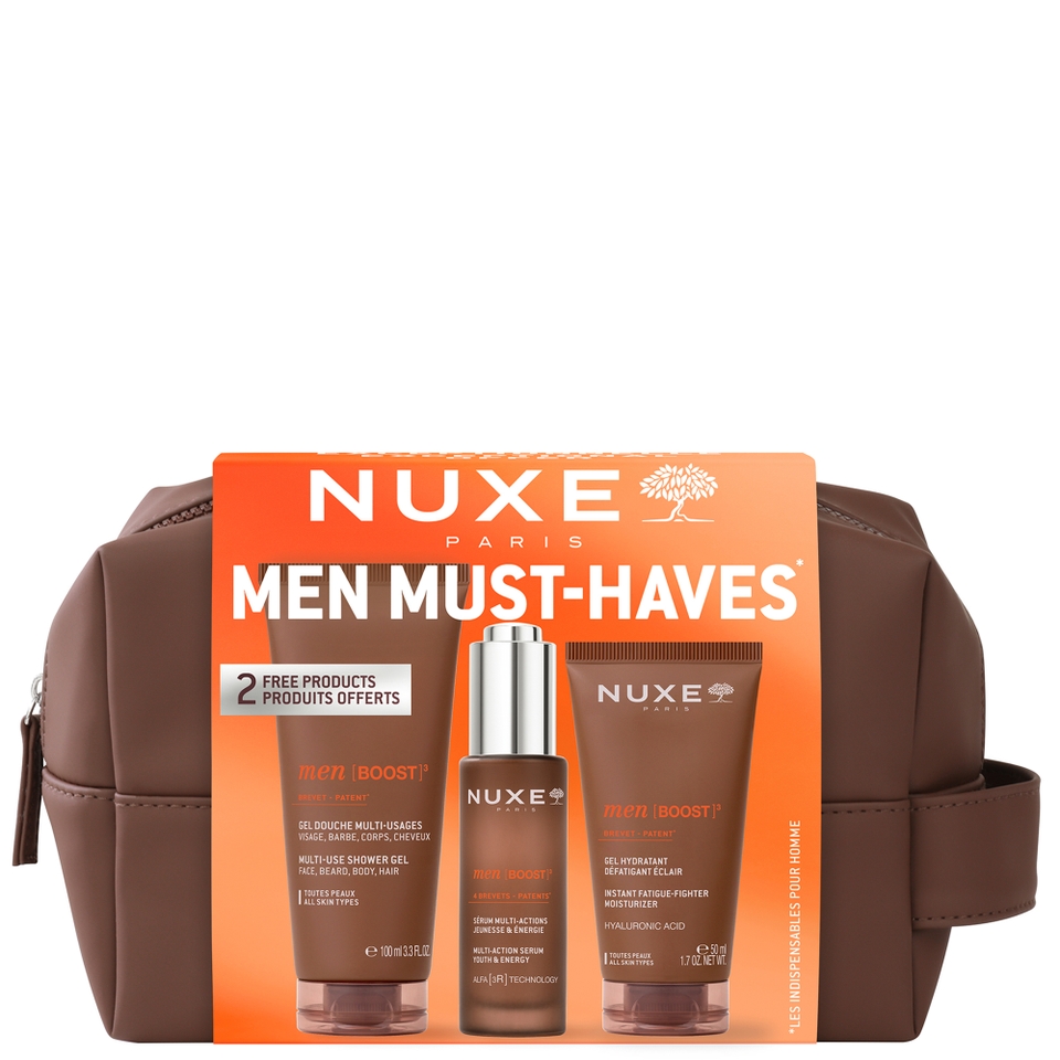 NUXE MEN [BOOST]3 Must-Have Trio 180ml