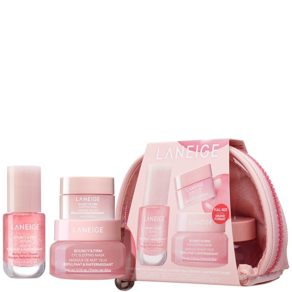 Laneige Bouncy Skin on the go Set (Worth £53)