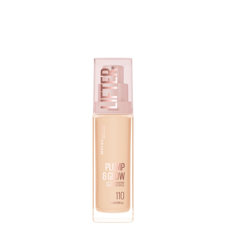 Maybelline New York Lifter Lifter Plump & Glow Foundation (Various Shades) - 110