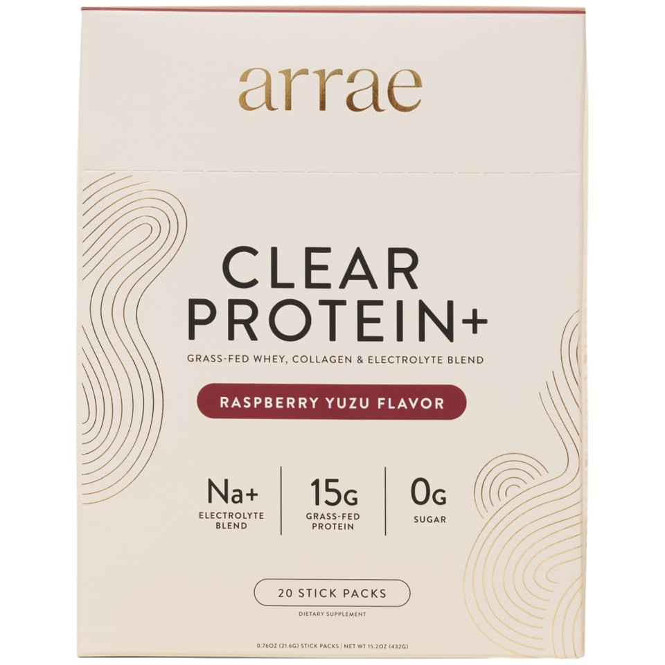 Arrae Clear Protein+ Grass-fed Protein & Electrolyte Blend In Transparent