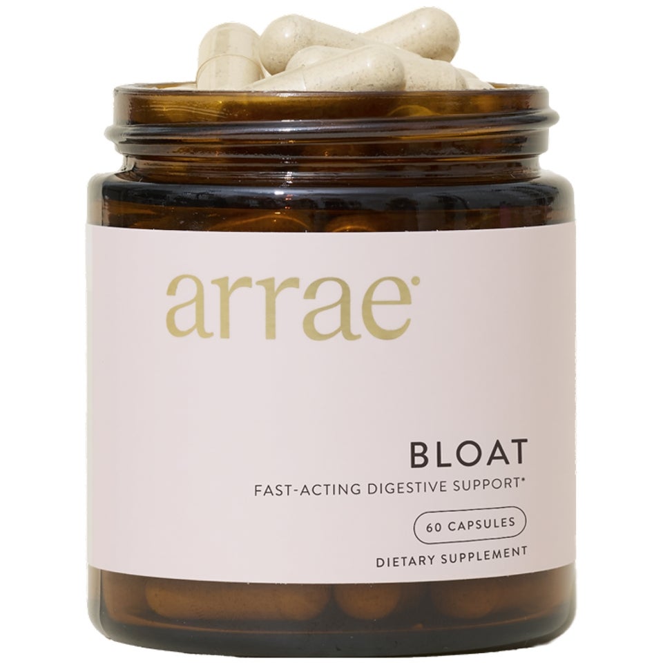 Arrae Bloat Fast-acting Digestive Relief Capsules In Transparent