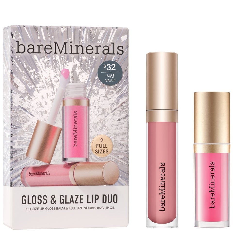 bareMinerals Gloss & Glaze Lip Duo (value $49), One Size, Multiple Colors