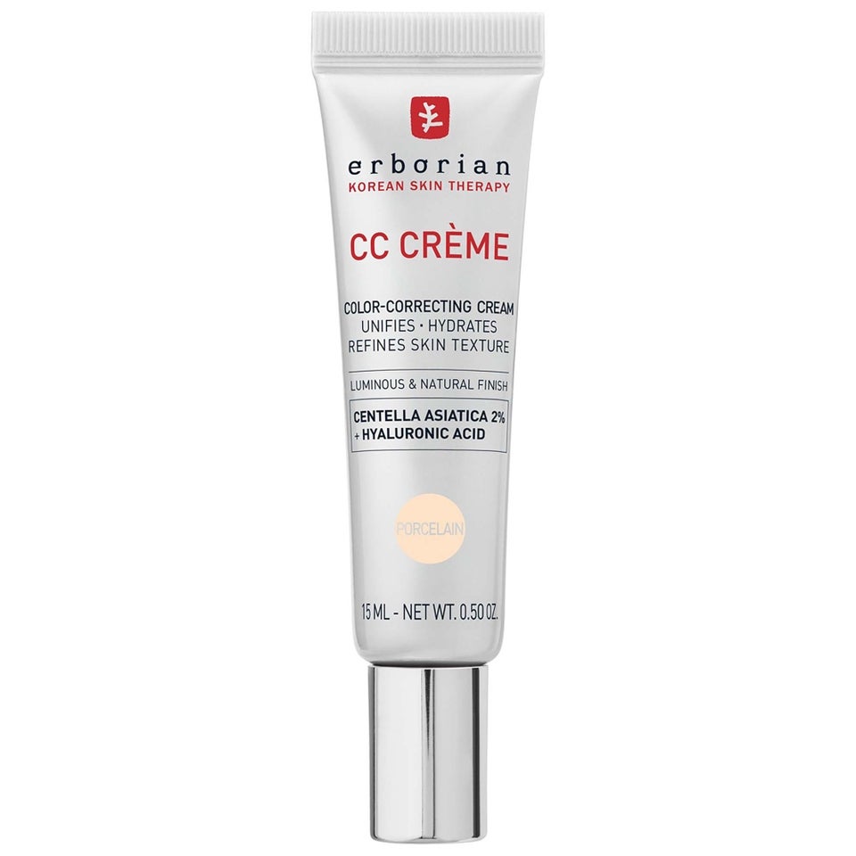 Erborian Cc Cream Color-corrector Travel Size (various Shades) In Porcelain
