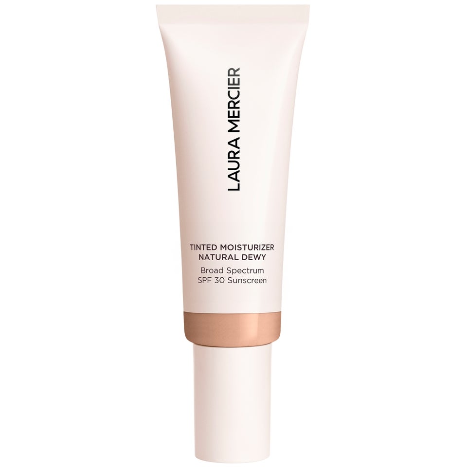 Laura Mercier Long-Wear Tinted Moisturizer Natural Dewy Skin Tint SPF 30 with Hyaluronic Acid - 3C Fawn