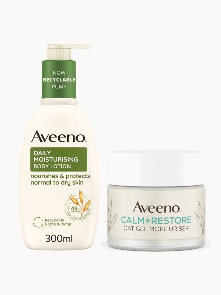 Aveeno Daily Comfort Face & Body Hydration Duo