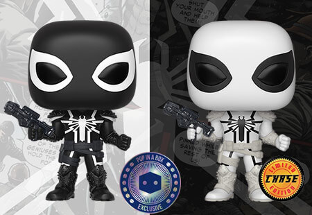 agent venom pop in a box