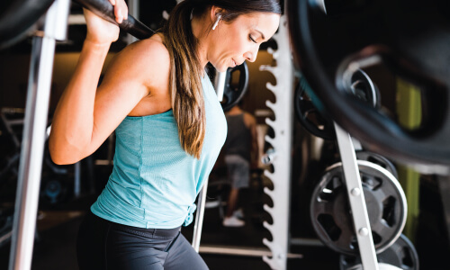 Working out after taking protein powder for women