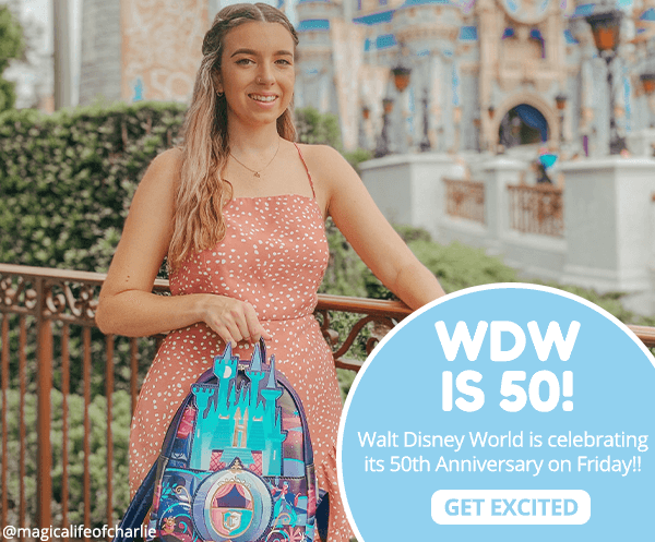 Walt Disney World is celebrating its 50th Anniversary on Friday!!