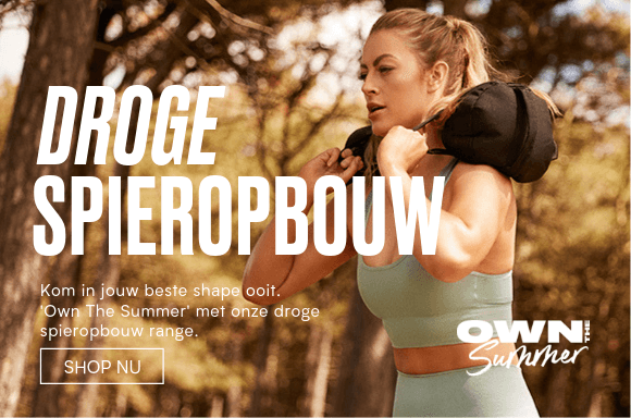 Myprotein Summer goals - lean muscle banner