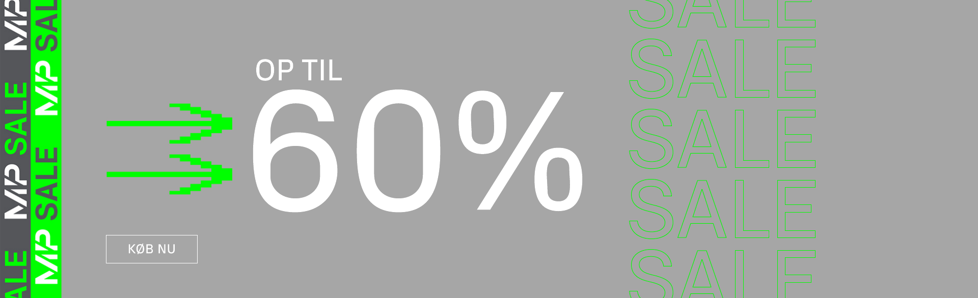 Tøjudsalget fortsætter med op til 60%