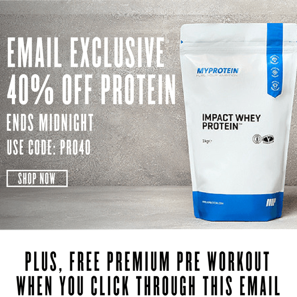 40% off Protein#