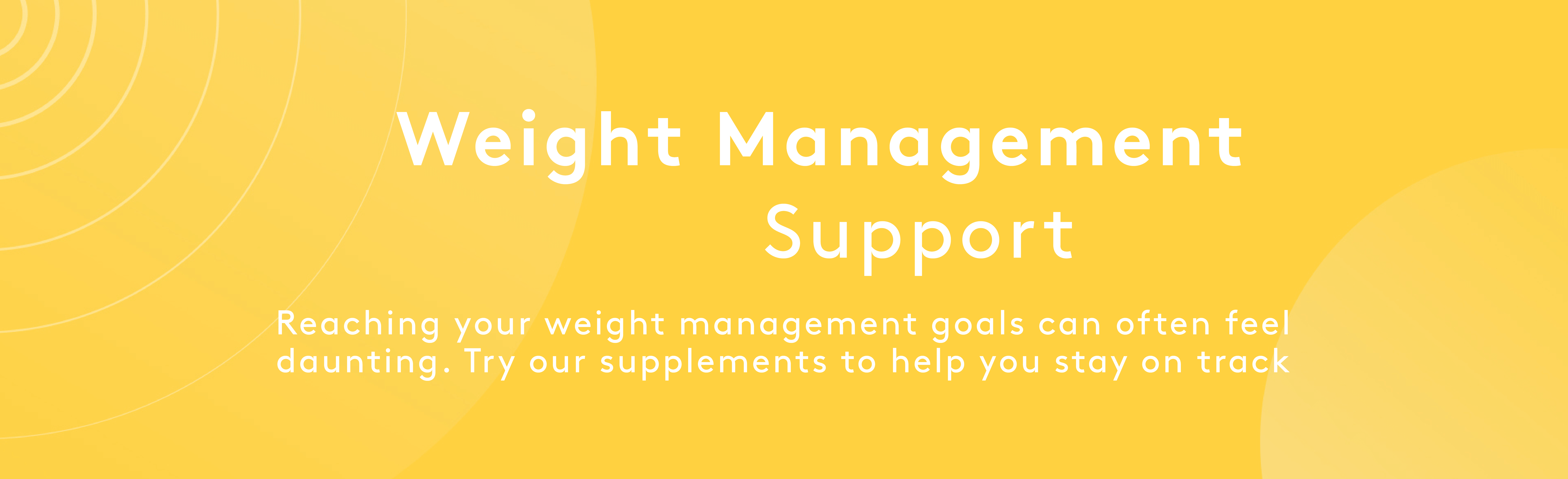 Weight Management | Myvitamins