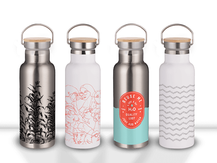 Bamboo Insulated Bottles