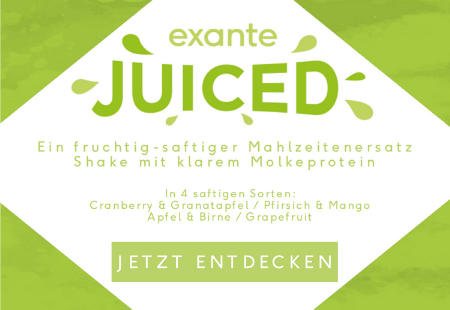 exante JUICED Mahlzeitenersatz Shake