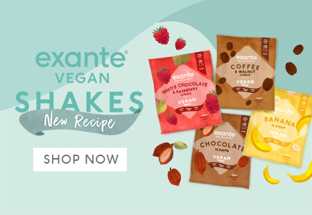 exante JUICED ' A fruity meal replacement shake with clear whey protein'