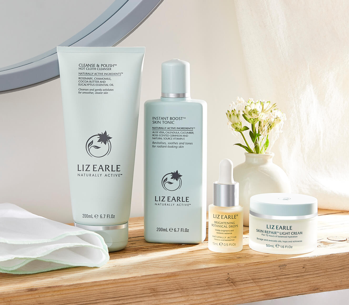 Naturally active skincare