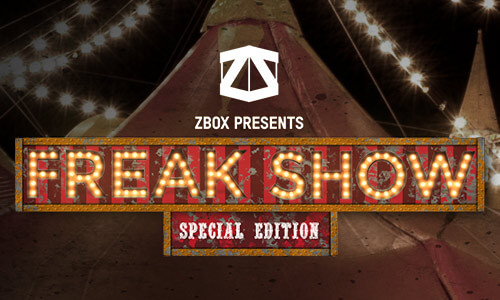 FREAK SHOW SPECIAL EDITION MYSTERY ZBOX